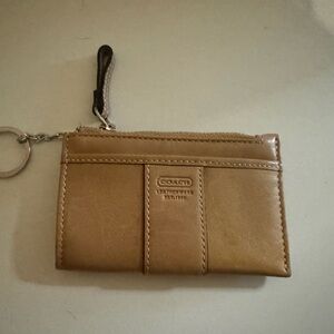 Coach mini wallet/key chain